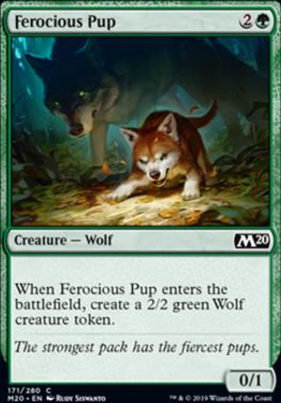 Ferocious Pup (foil)