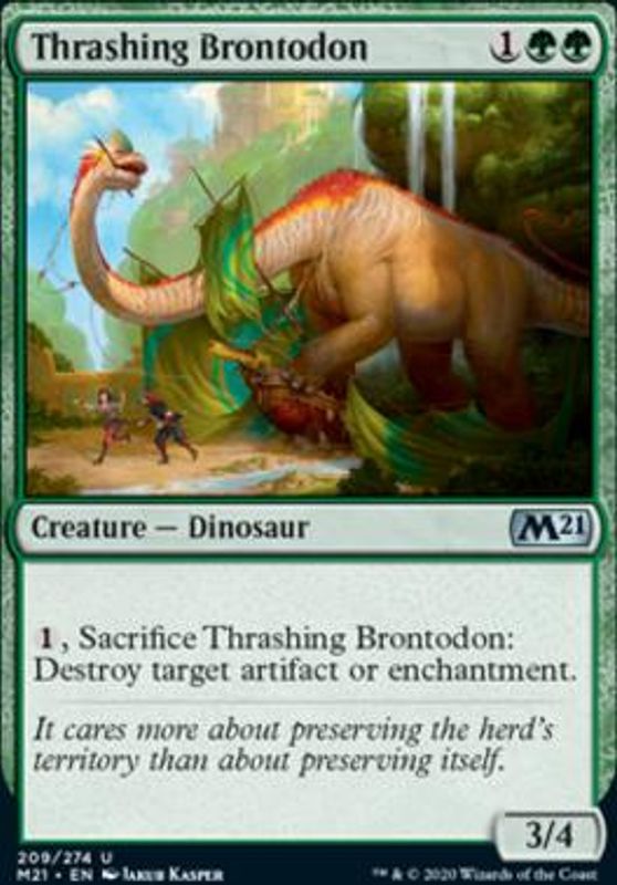 Thrashing Brontodon