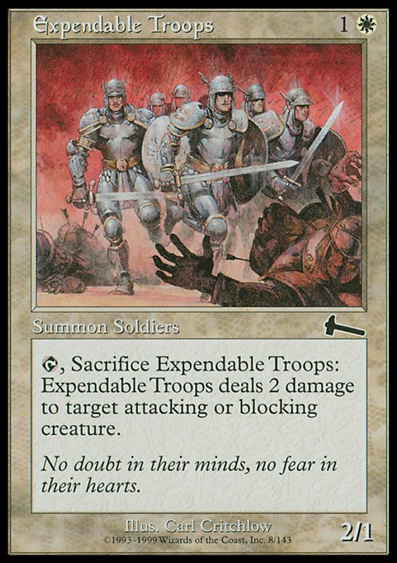 Expendable Troops