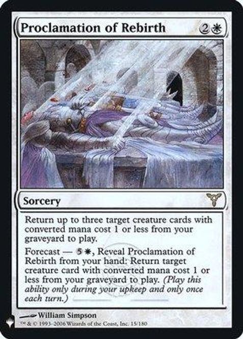 Hovedbilde Proclamation of Rebirth