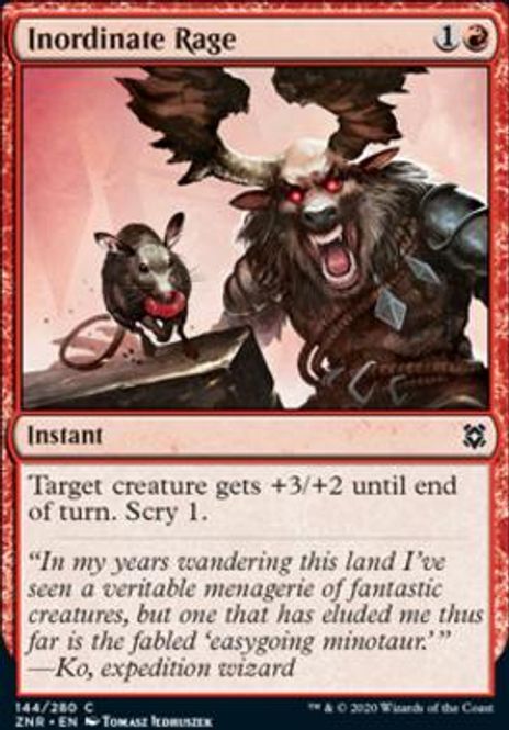 Hovedbilde Inordinate Rage (foil)