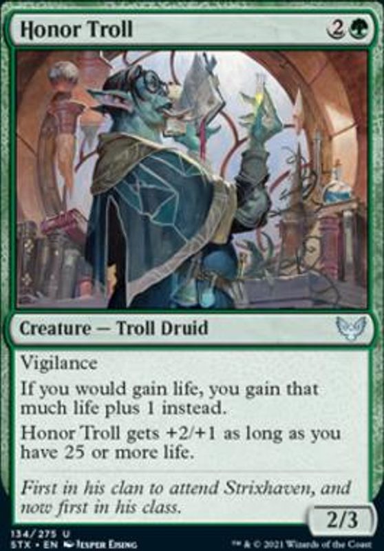 Honor Troll