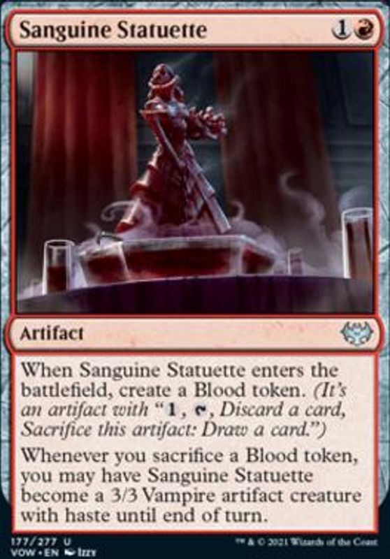 Sanguine Statuette
