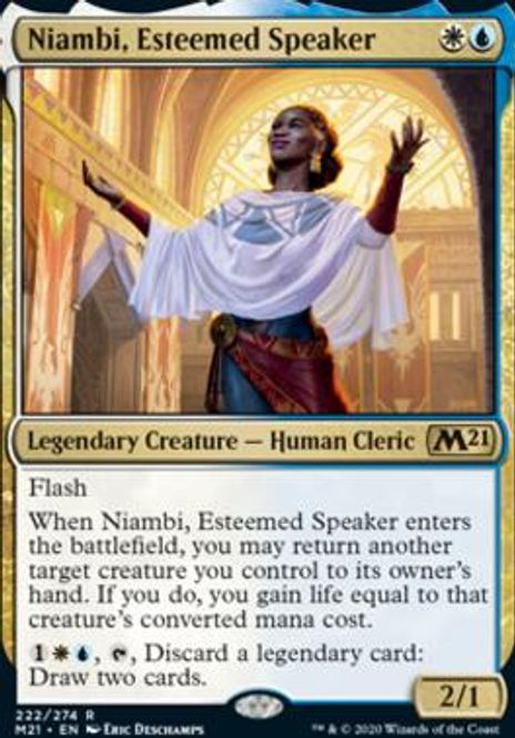 Hovedbilde Niambi, Esteemed Speaker ...