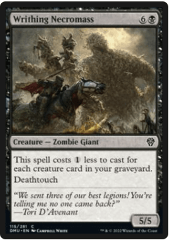Writhing Necromass (foil)