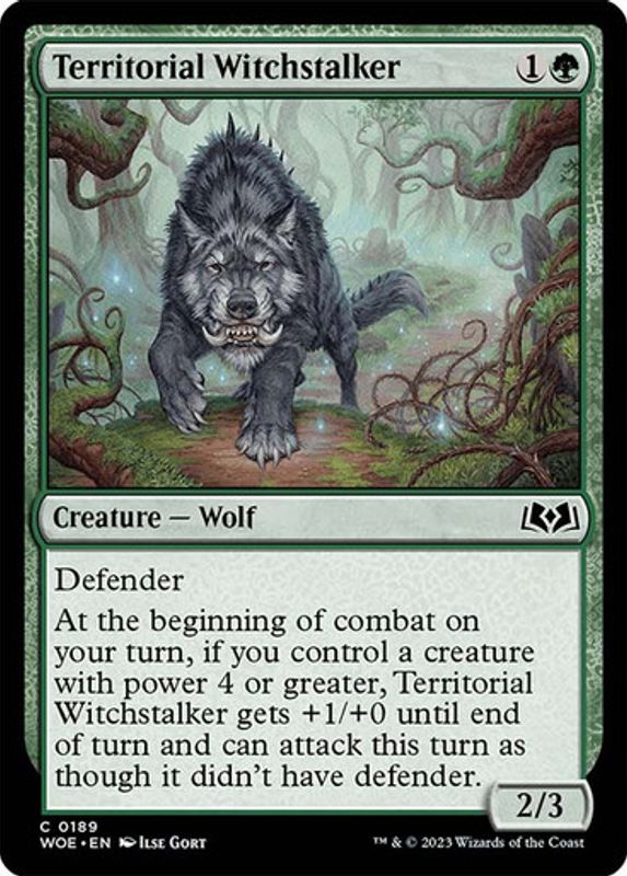Territorial Witchstalker (Foil)
