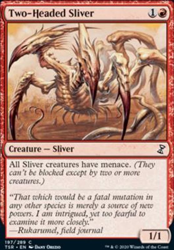 Two-Headed Sliver (foil)