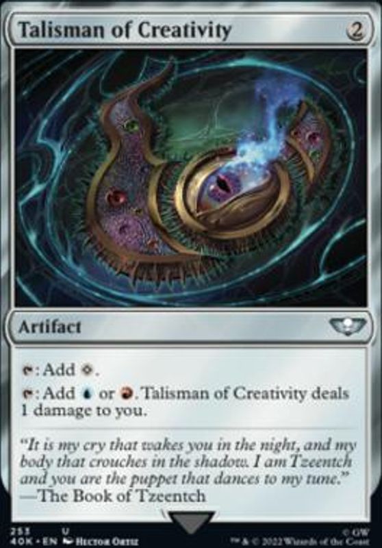 Talisman of Creativity