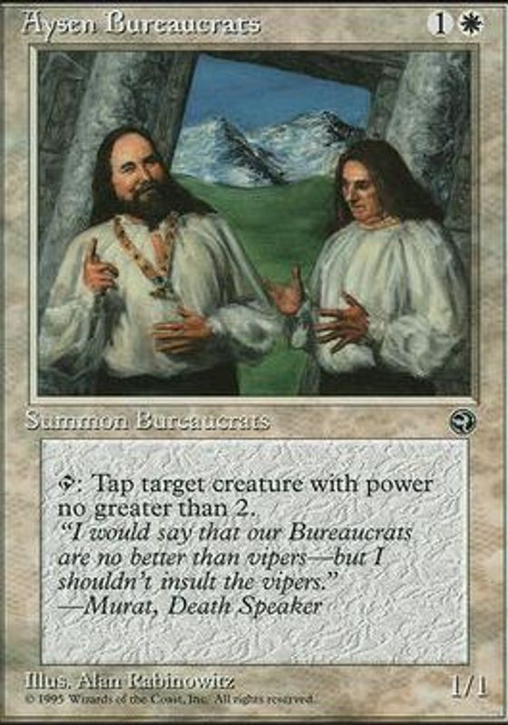 Aysen Bureaucrats (Two People)