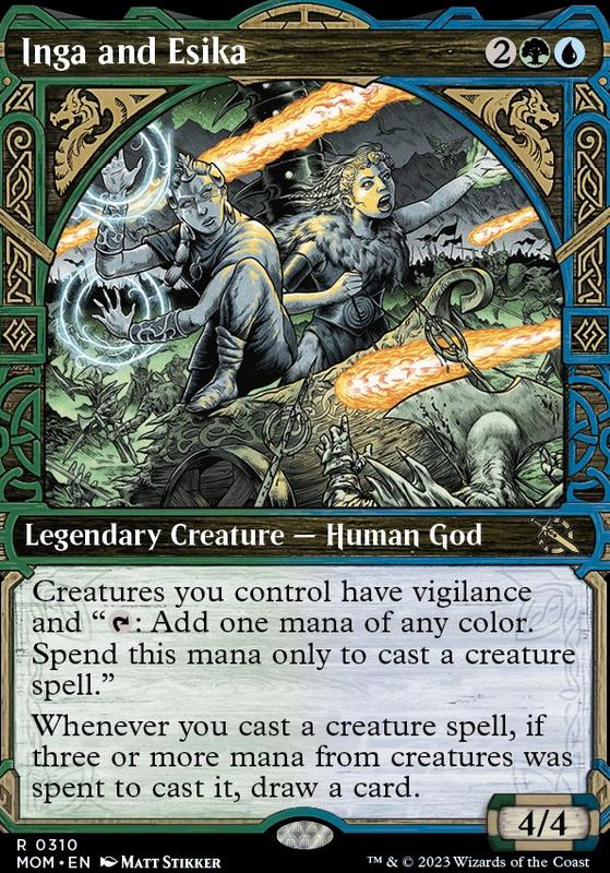Inga and Esika (0310 - Showcase) (foil)