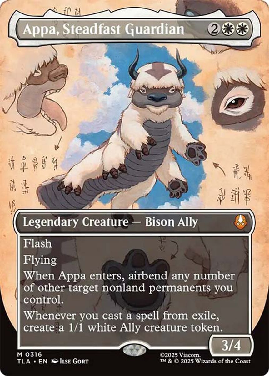 Appa, Steadfast Guardian (Borderless) (Foil)