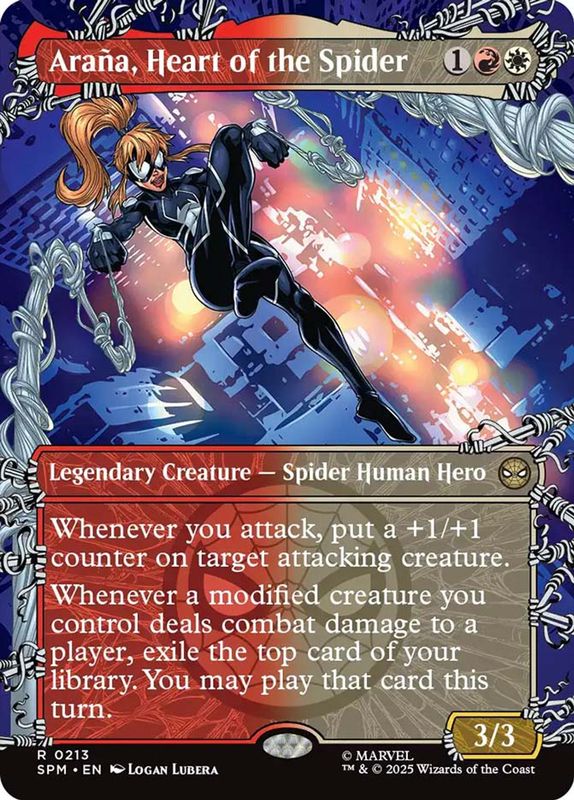 Arana, Heart of the Spider (Borderless) (Foil)