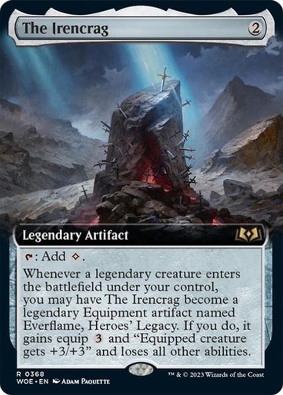 The Irencrag (Extended Art) (Foil)