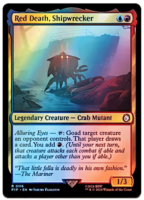 Red Death, Shipwrecker