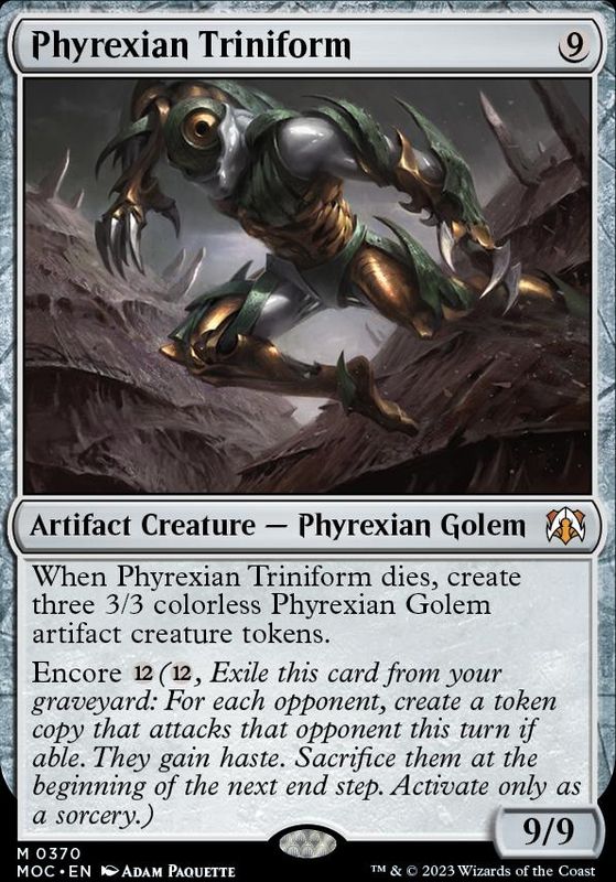 Phyrexian Triniform