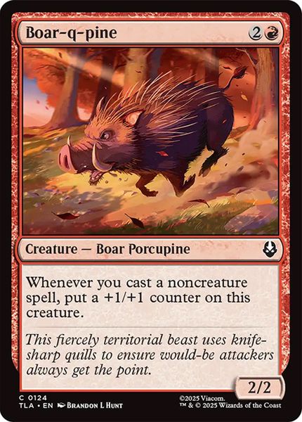 Hovedbilde Boar-q-pine (Foil)