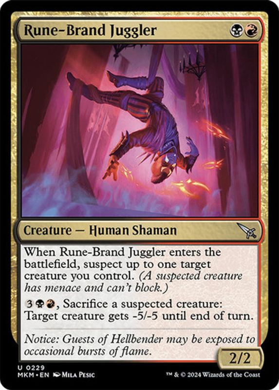 Rune-Brand Juggler (Foil)