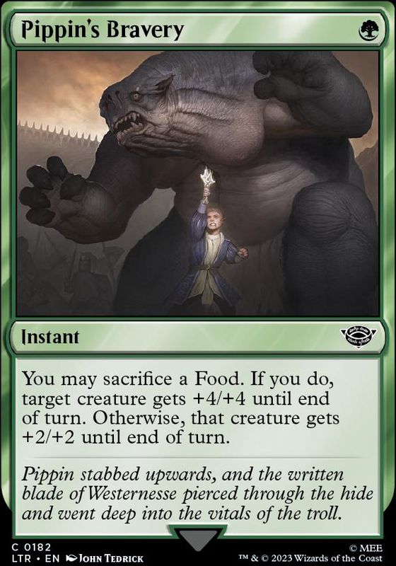 Pippin's Bravery (foil)