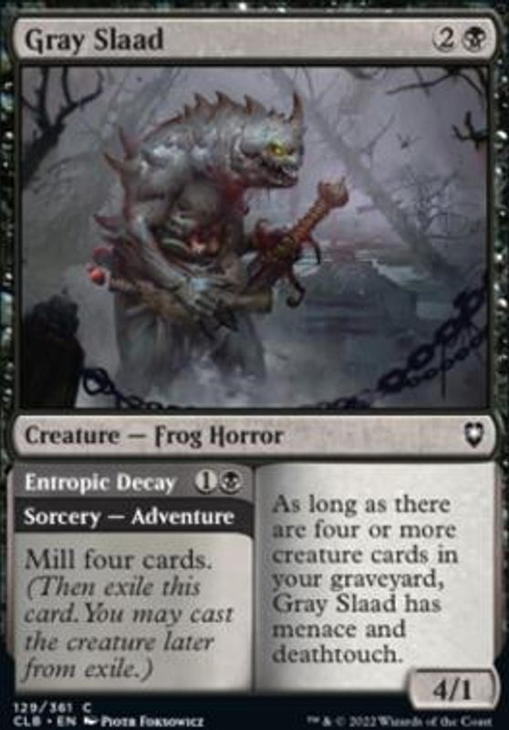 Gray Slaad (foil)