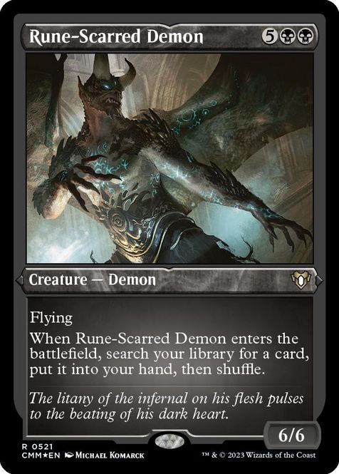 Hovedbilde Rune-Scarred Demon (Foil ...