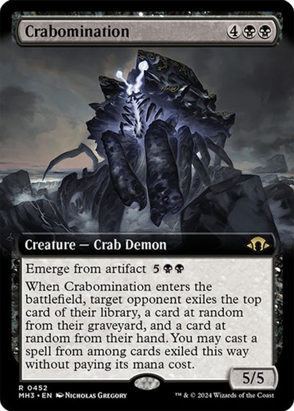 Crabomination (Extended Art) (Foil)