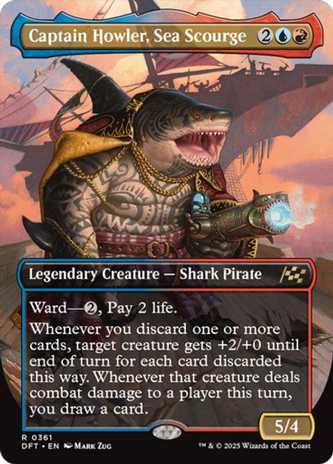 Hovedbilde Captain Howler, Sea Scourge ...