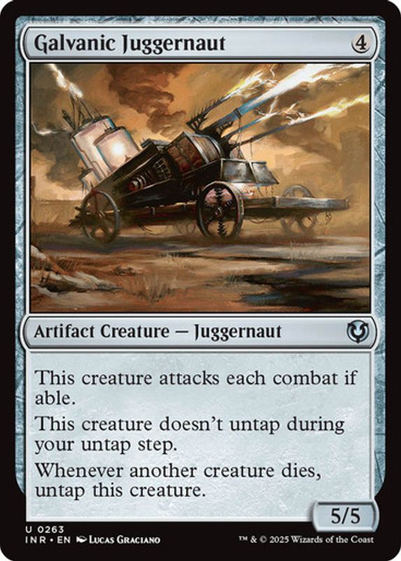 Galvanic Juggernaut (Foil)