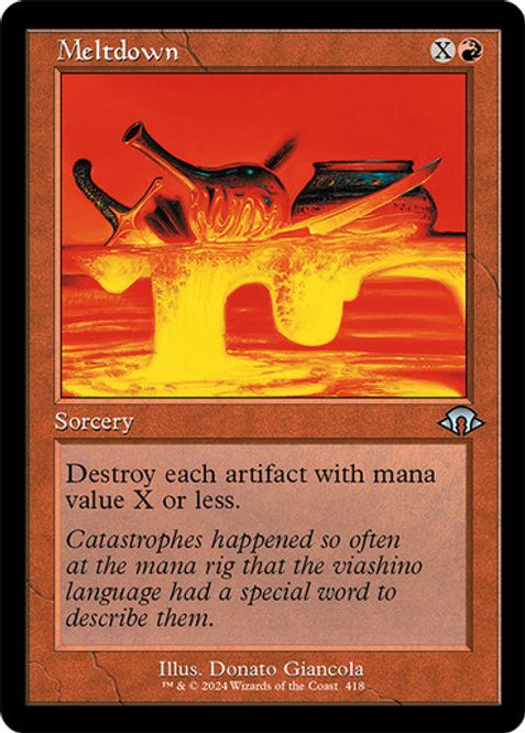 Hovedbilde Meltdown (Retro Frame) (Foil)