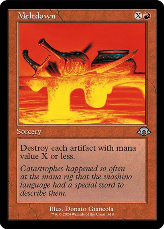 Meltdown (Retro Frame)