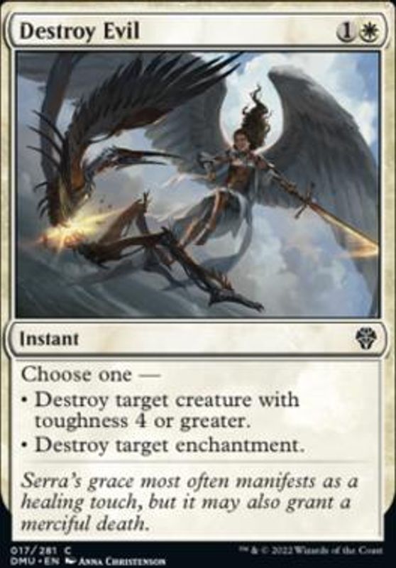Destroy Evil (foil)
