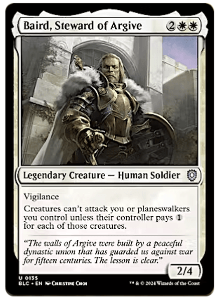 Hovedbilde Baird, Steward of Argive