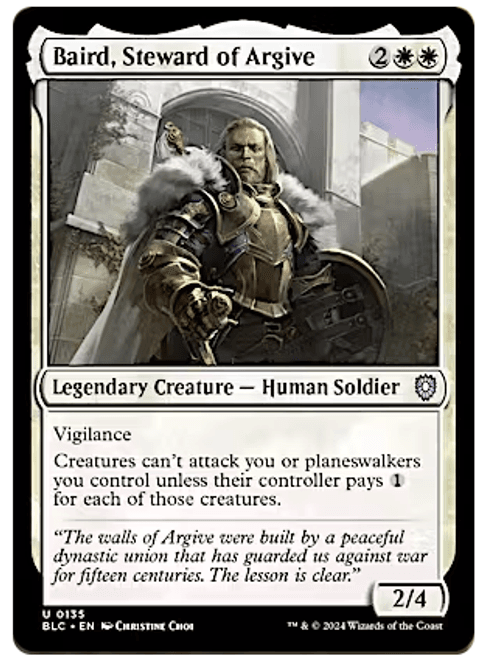 Hovedbilde Baird, Steward of Argive