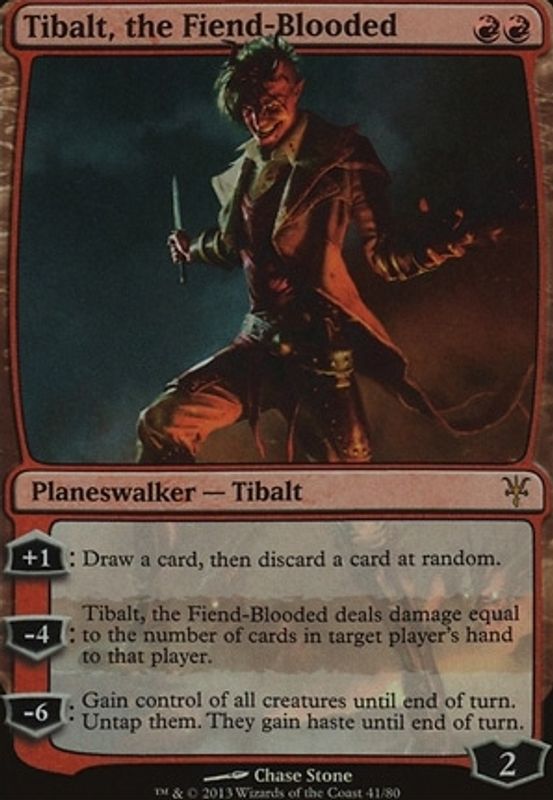 Tibalt, the Fiend-Blooded (Foil)