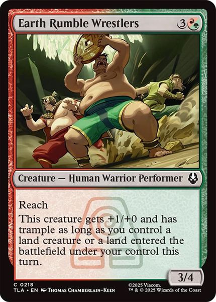 Hovedbilde Earth Rumble Wrestlers (Foil)