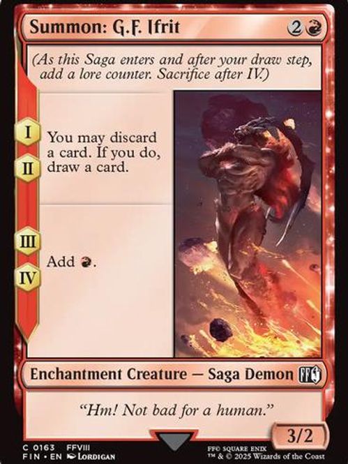 Hovedbilde Summon: G.F. Ifrit