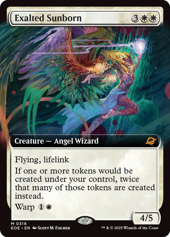 Exalted Sunborn (#318) (Extended Art)