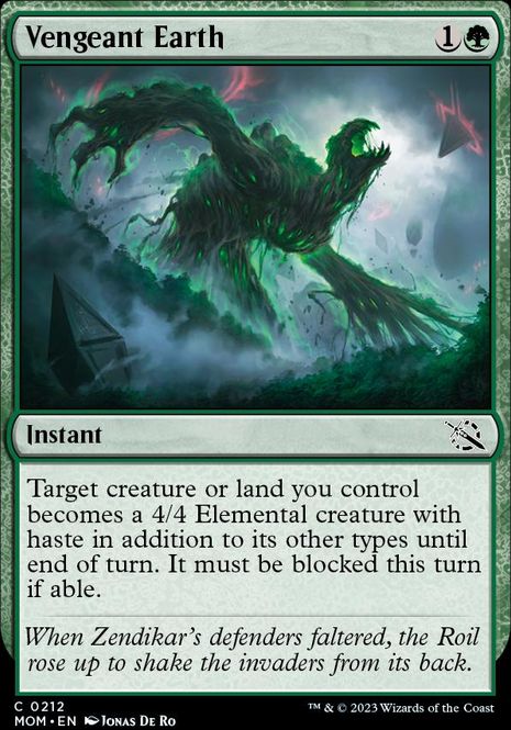 Hovedbilde Vengeant Earth (foil)