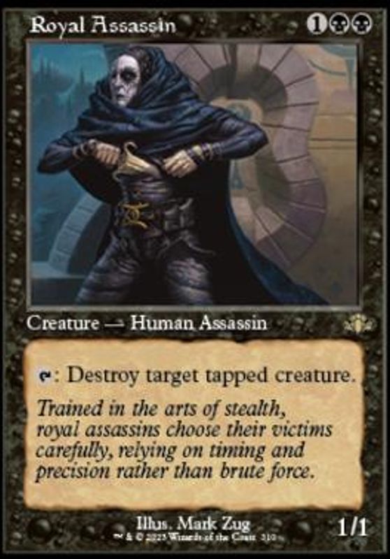 Royal Assassin (Retro Frame) (foil)