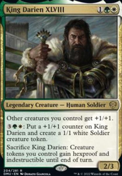 Hovedbilde King Darien XLVIII (foil)