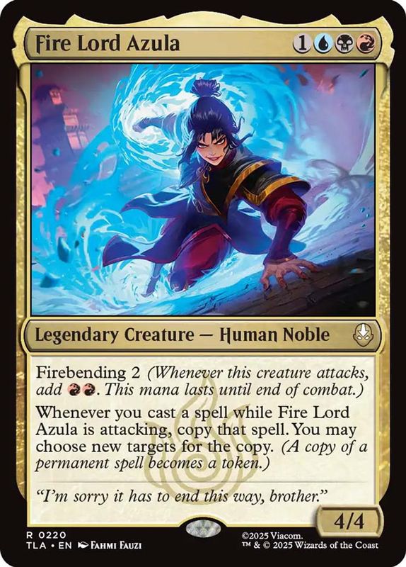 Fire Lord Azula (Foil)