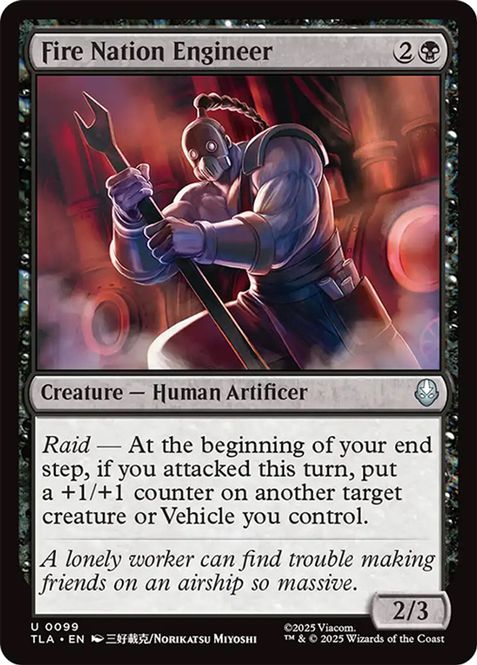 Hovedbilde Fire Nation Engineer