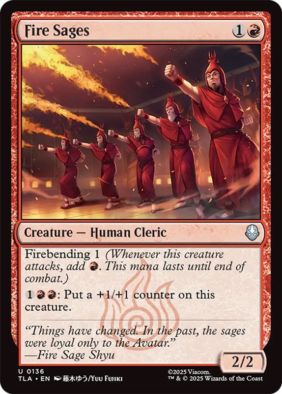 Fire Sages (Foil)