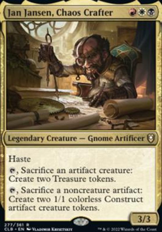 Jan Jansen, Chaos Crafter