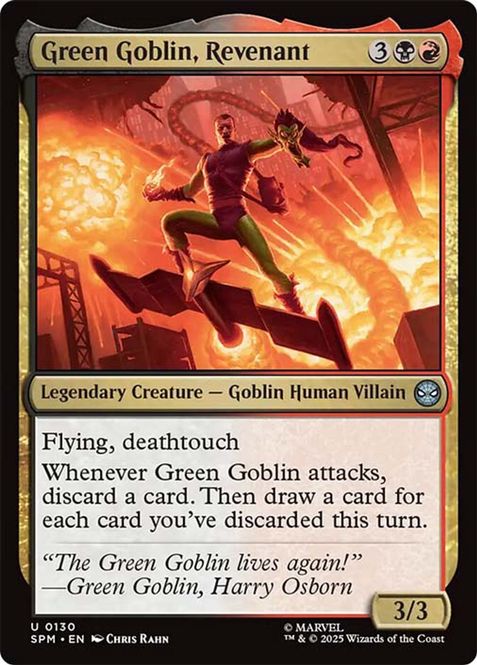 Hovedbilde Green Goblin, Revenant