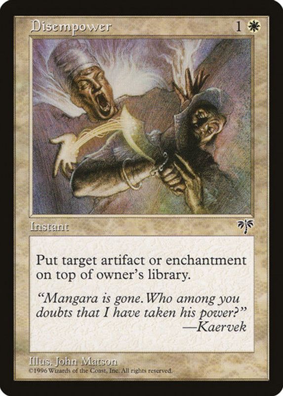 Disempower