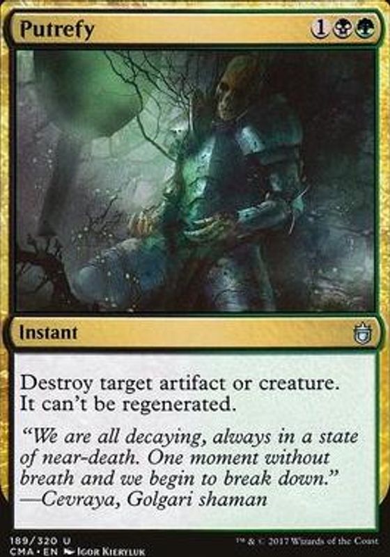 Putrefy