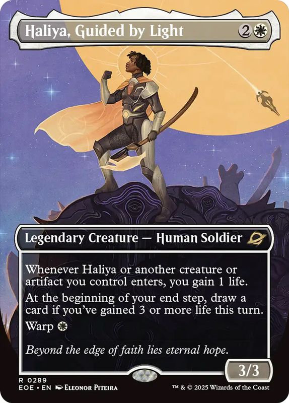 Haliya, Guided by Light (Borderless)