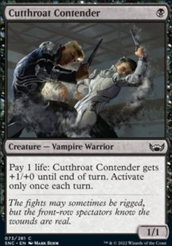 Cutthroat Contender (foil)