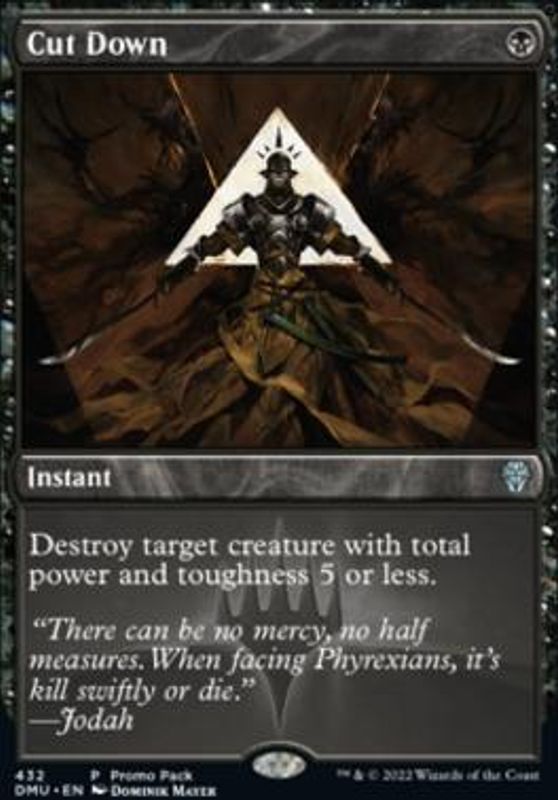 Cut Down (Promo Pack)