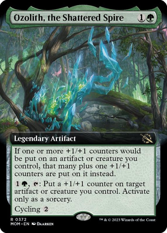Ozolith, the Shattered Spire (0372 - Extended Art)